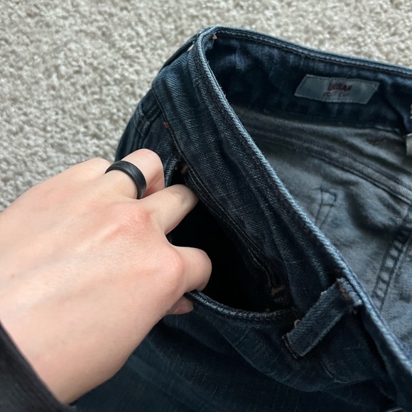 🔹BANANA REPUBLIC: Women’s size 8, urban style boot cut blue jeans, preowned🔹 - Picture 6 of 11